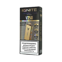 Электронная сигарета Ignite V250 Gold 25000 - Black Currant Needles (Черная смородина хвоя)
