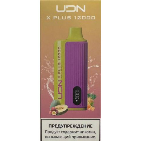Электронная сигарета UDN X Plus 12000 Фруктовый Микс
