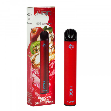 HQD Super Adrenaline Energy (HQD Супер Яблоко Киви Энергетик)