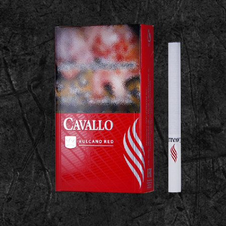 Сигареты Кавалло Вулкано Ред (Cavallo Vulcano Red)